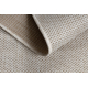 Teppich SISAL SION A5165A Melange flach gewebt ekrü / Creme