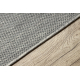 Teppich SISAL SION A5165A Melange flach gewebt grau