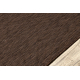 Tapis, tapis de couloir SIZAL SION A5165A Mélange tissé à plat marron