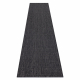 Tapis, tapis de couloir SIZAL SION A5165A Mélange tissé à plat noir