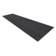 Tapis, tapis de couloir SIZAL SION A5165A Mélange tissé à plat noir