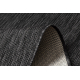 Tapis, tapis de couloir SIZAL SION A5165A Mélange tissé à plat noir