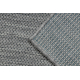 Tappeto, passatoia SIZAL SION A5165A Melange tessuto piatto grigio