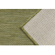 Tapis, tapis de couloir SIZAL SION A5165A Mélange tissé à plat vert