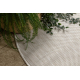 Tapis SIZAL SION cercle A5165A Mélange tissé à plat écru / crème