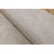 Tapis SIZAL SION cercle A5165A Mélange tissé à plat écru / crème