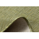 Alfombra sisal SION círculo A5165A Mezcla Tejido plano verde