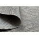 Tapis SIZAL SION cercle A5165A Mélange tissé à plat gris