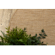 Tapis SIZAL SION cercle A5165A Mélange tissé à plat naturel