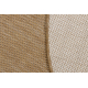 Tapis SIZAL SION cercle A5165A Mélange tissé à plat naturel