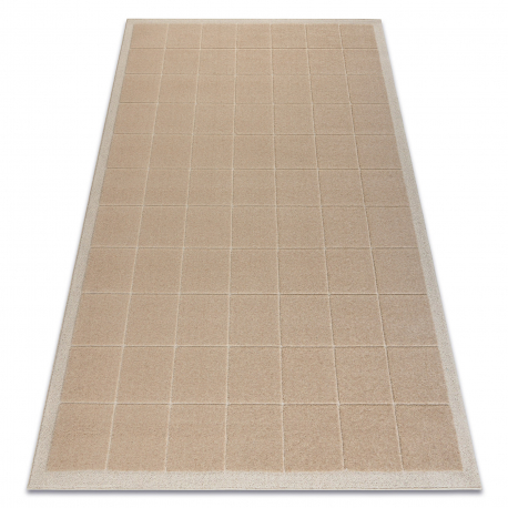 Moquette en laine FLUX 461.118.SA131 OSTA - Géométrique, structurelle, loft beige / crème 