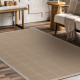 FLUX 461.118.SA131 ullmatta OSTA - Geometrisk, strukturell, loft beige / kräm