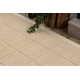 Moquette en laine FLUX 461.118.SA131 OSTA - Géométrique, structurelle, loft beige / crème 