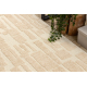 Moquette en laine FLUX 461.133.SA132 OSTA - Géométrique, structurelle, loft crème / beige