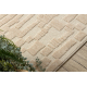 Moquette en laine FLUX 461.133.SA132 OSTA - Géométrique, structurelle, loft crème / beige