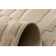 Moquette en laine FLUX 461.133.SA132 OSTA - Géométrique, structurelle, loft crème / beige