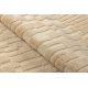 Moquette en laine FLUX 461.133.SA132 OSTA - Géométrique, structurelle, loft crème / beige