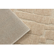 Moquette en laine FLUX 461.133.SA132 OSTA - Géométrique, structurelle, loft crème / beige