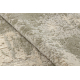 Moquette en laine FLUX 461.138.SA400 OSTA - Abstraction, structurelle, loft vert / beige