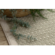 Moquette en laine FLUX 461.139.SA400 OSTA - Géométrique, structurelle, loft vert / beige 