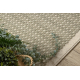 Moquette en laine FLUX 461.139.SA400 OSTA - Géométrique, structurelle, loft vert / beige 