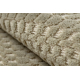 Moquette en laine FLUX 461.139.SA400 OSTA - Géométrique, structurelle, loft vert / beige 