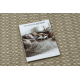 Moquette en laine FLUX 461.139.SA400 OSTA - Géométrique, structurelle, loft vert / beige 