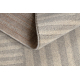Μάλλινο Χαλί TEXTURA 488.10.LA111 OSTA - Γραμμές, γεωμετρικό πλαίσιο, δομική μπλε / μπεζ