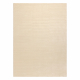Vilnonis kilimas TEXTURA 488.16.LA100 OSTA - Linijos geometrinis, struktūrinis krem