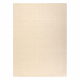 Tapis en laine TEXTURA 488.02.LA100 OSTA - Lignes, cadre géométrique structurel crème