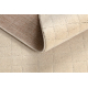 Vilnonis kilimas TEXTURA 488.02.LA100 OSTA - Linijos geometrinis, struktūrinis krem