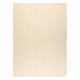 Vilnonis kilimas TEXTURA 488.21.LA100 OSTA - Linijos geometrinis, struktūrinis krem