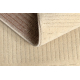 Vilnonis kilimas TEXTURA 488.21.LA100 OSTA - Linijos geometrinis, struktūrinis krem