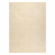 Vilnonis kilimas TEXTURA 488.20.LA100 OSTA - Linijos geometrinis, struktūrinis krem