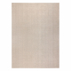 Covor de lana TEXTURA 488.12.LA110 OSTA - Valuri, geometrică structural bej / gri