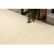 Tapis en laine TEXTURA 488.01.LA100 OSTA - Lignes, cadre géométrique structurel crème