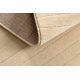 Tapis en laine TEXTURA 488.01.LA100 OSTA - Lignes, cadre géométrique structurel crème
