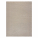 Alfombra de lana TEXTURA 488.04.LA110 OSTA - Pauta, marco geométrico estructural gris / beige