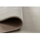 Alfombra de lana TEXTURA 488.04.LA110 OSTA - Pauta, marco geométrico estructural gris / beige