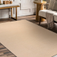Tapis en laine TEXTURA 488.07.LA100 OSTA - Motif de tissage structurel crème
