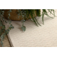 Tapis en laine TEXTURA 488.07.LA100 OSTA - Motif de tissage structurel crème