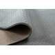 Tapis en laine TEXTURA 488.07.LA500 OSTA - Motif de tissage structurel gris