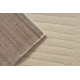 Wollteppich TEXTURA 488.10.LA100 OSTA - Linien, geometrisch strukturell creme