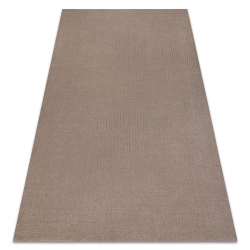 Tapis en laine TEXTURA 488.10.LA600 OSTA - Lignes, cadre géométrique structurel marron