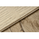 Tapis en laine TEXTURA 488.14.LA100 OSTA - Lignes structurel crème