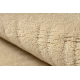 Tapis en laine TEXTURA 488.14.LA100 OSTA - Lignes structurel crème