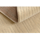 Wollteppich TEXTURA 488.14.LA100 OSTA - Linien strukturell creme