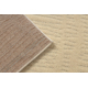 Wollteppich TEXTURA 488.14.LA100 OSTA - Linien strukturell creme