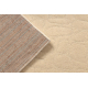 Tapis en laine TEXTURA 488.15.LA100 OSTA - Lignes structurel crème