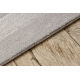 Tapis en laine TEXTURA 488.17.LA110 OSTA - Géométrique structurel gris / beige